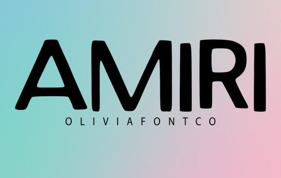 Amiri: A Display Font That Elevates Editorial Design