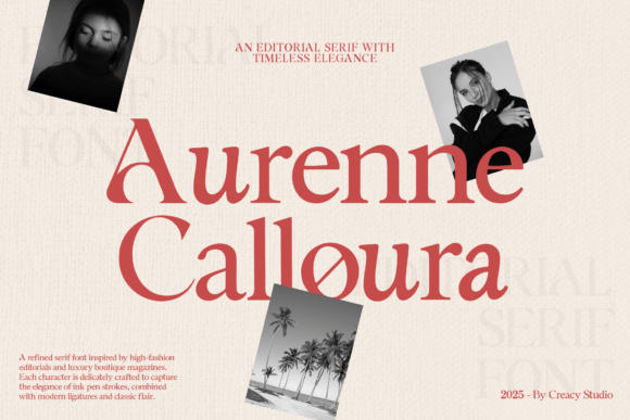 Aurenne Calloura: An Editorial Serif Font for Web Design