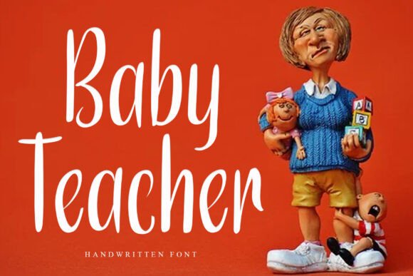 Baby Teacher Brings a Gentle Authority to Display Fonts