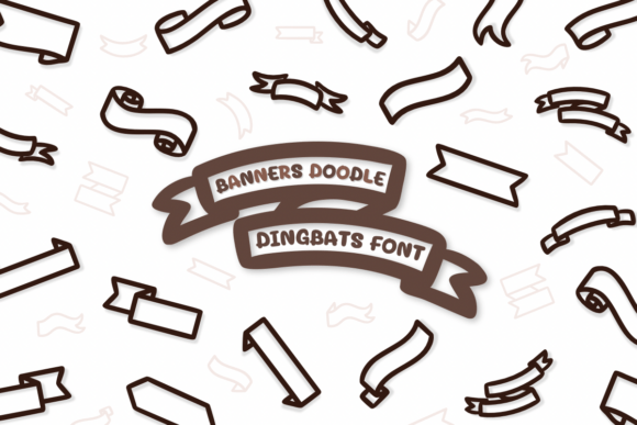 Banners Doodle: A Sketched Display Font for Digital Branding