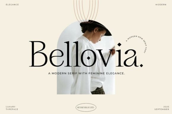 Bellovia: A Serif Font for Real-World Design
