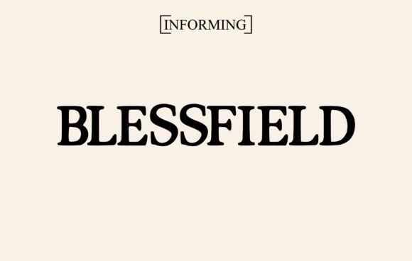 Blessfield: A Display Font Built for Visual Impact