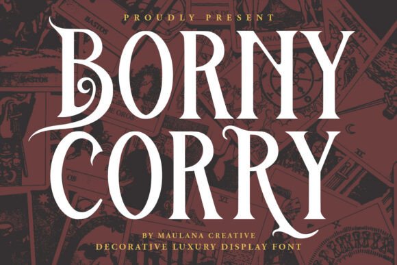 Borny Corry: A Bold Serif Font for Modern Web Designers