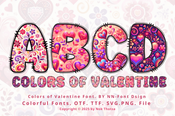 Colors of Valentine Font Review for Campaign Designers
