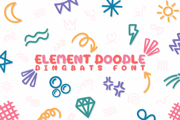 Element Doodle: A Creative Dingbats Font for Crafters