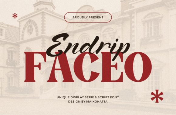 Endrip Faceo Duo: A Stylish Font for Business