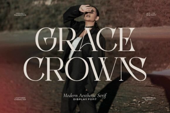 Grace Crowns: A Serif Font for Elegant Design