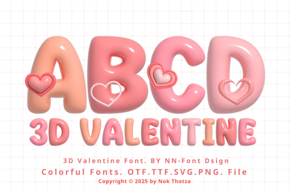 How 3d Valentine Font Shaped a Romantic Brand Identity