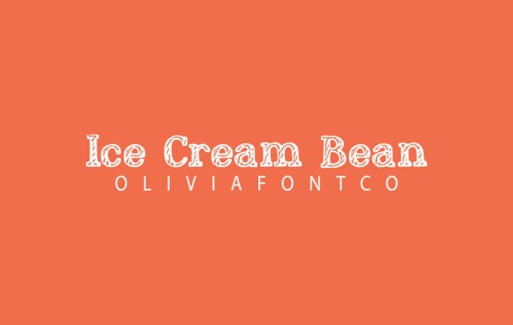 Ice Cream Bean: A Handwritten Display Font for Real Campaigns