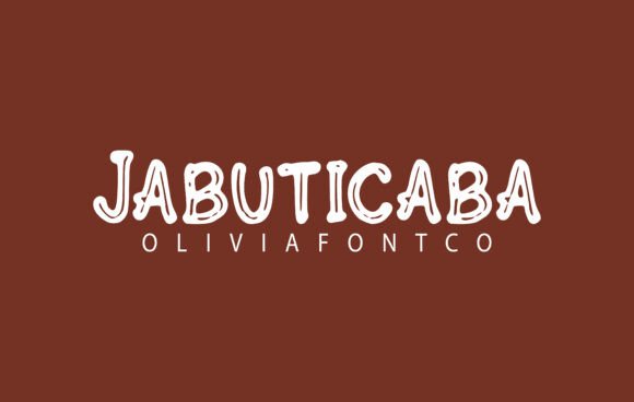 Jabuticaba: A Handwritten Font with Editorial Soul