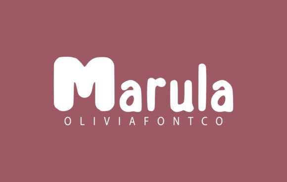 Marula: A Handwritten Sans Serif Font with Romantic Editorial Appeal