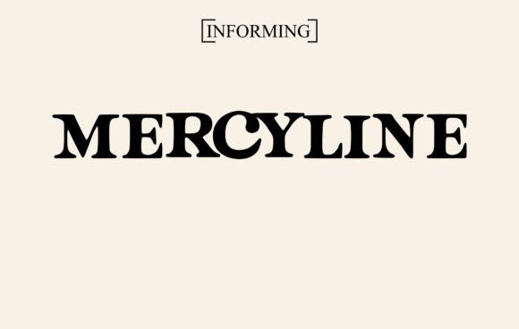 Mercyline: A Display Font That Elevates Small Business Branding