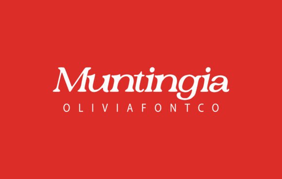 Muntingia: A Handwritten Serif for Editorial Romance