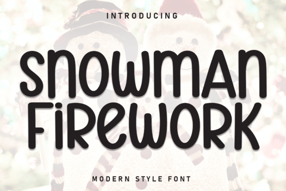 Snowman Firework Adds Warmth and Whimsy to Handmade Products