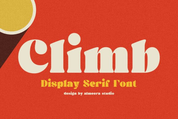 Testing Climb: A Display Serif Font That Works in Real Branding